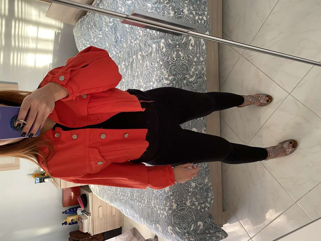 Giubbotto corto jeans