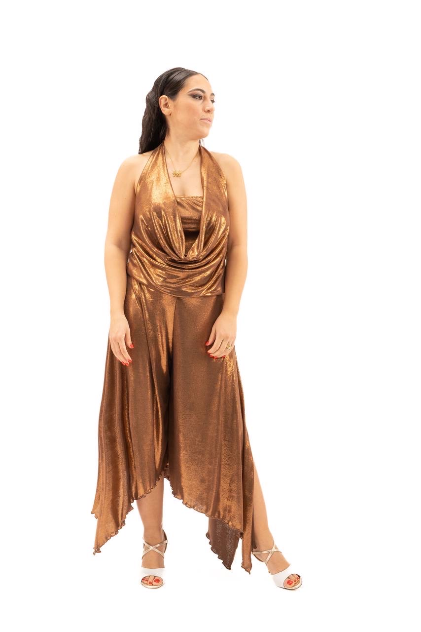 Tuta tango bronzo